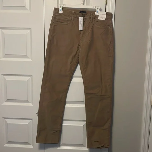 J Crew men’s Brown Corduroy pants - 770’s straight 31 x 32 - Picture 1 of 5
